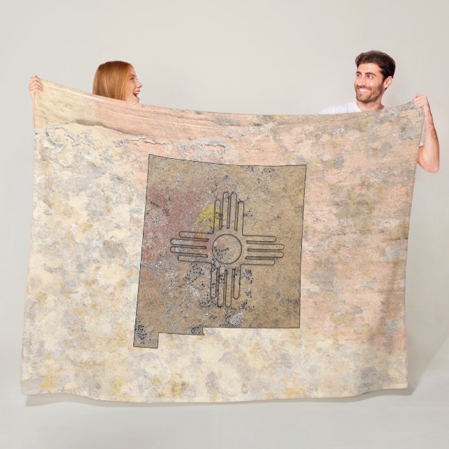 New mexico Fleece Blanket (På plats)