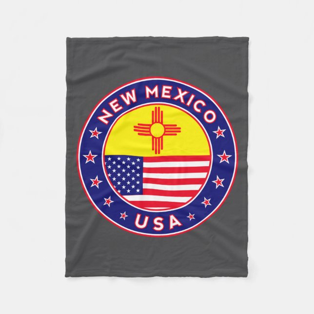 New Mexico Fleecefilt (Framsidan)
