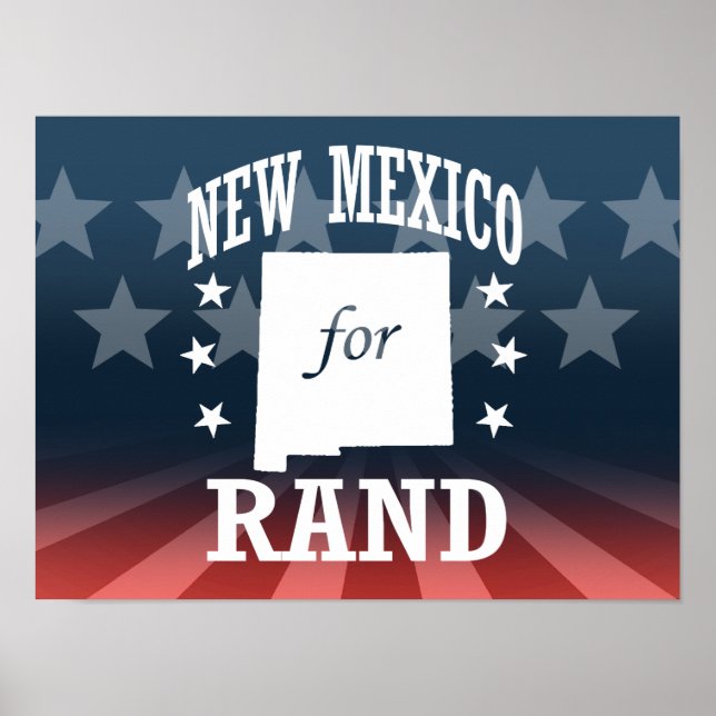 NEW MEXICO FOR RAND PAUL POSTER (Framsidan)