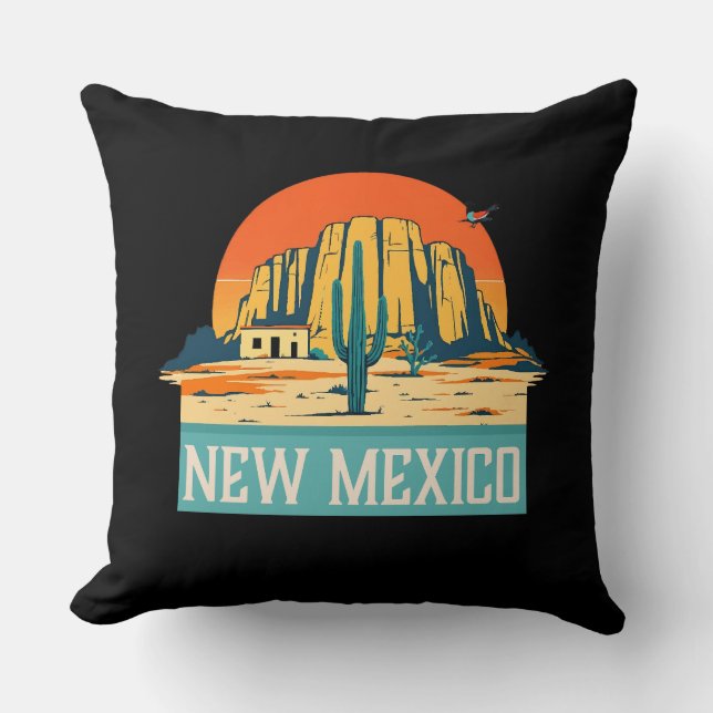 New mexico Förenta staterna Kudde (Framsida)