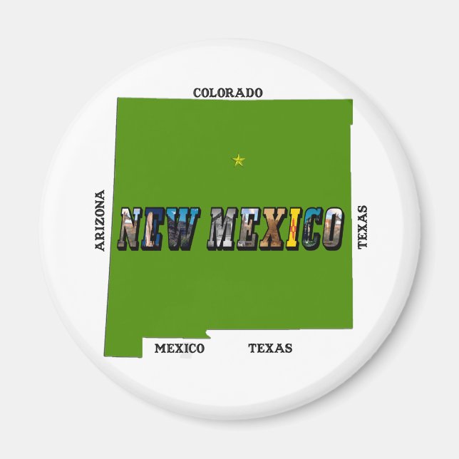 New mexico, Förenta staterna Magnet (Framsidan)