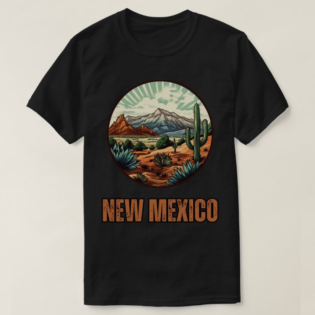 New mexico, Förenta staterna T Shirt (Design framsida)