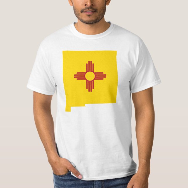 New Mexico-form T Shirt (Framsida)