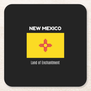 New Mexico, Förtrollningens land Underlägg Papper Kvadrat