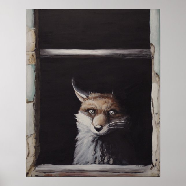 New mexico - Fox Pop Surrealism Poster (Framsidan)