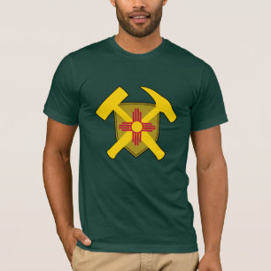 New mexico Geolog - Sten Hammer och Shield T Shirt