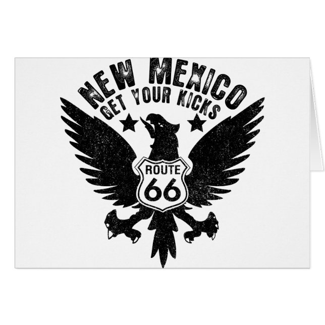 New mexico hälsningskort (Framsidan Horizontal)