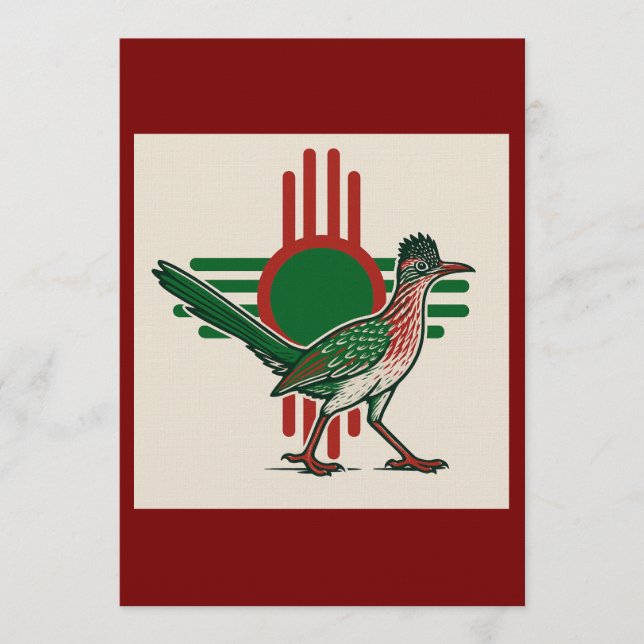 New Mexico-helgdagar  Inbjudningar (Framsida)