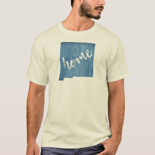 New Mexico Hem Trästruktur T Shirt