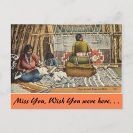 New mexico, hur Matta framställs. Vykort