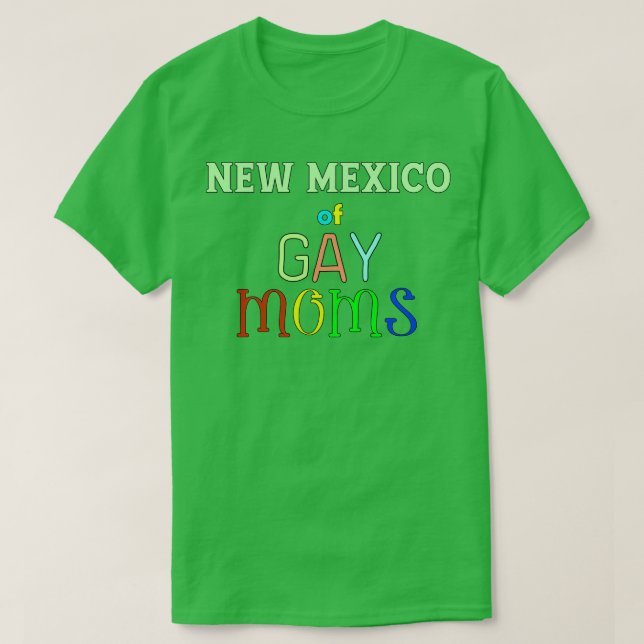 New mexico i Gay Mammor T Shirt (Design framsida)
