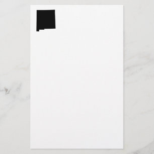 New Mexico i svart och vitt Brevpapper