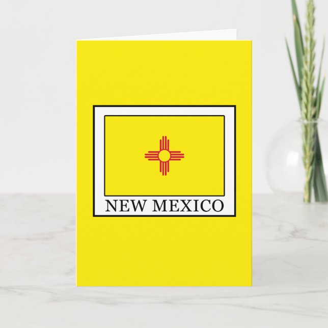New Mexico Kort (Framsida)