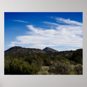 New mexico, landskap Färg 16 x 20 Poster