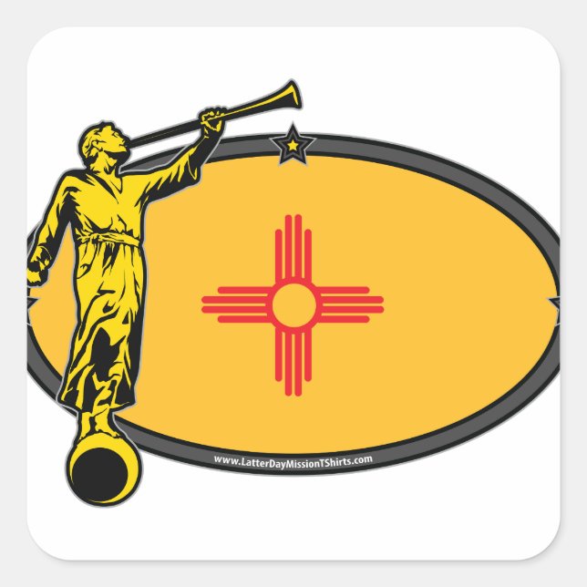 New mexico LDS Uppdrag ingen etikett Angel Moroni (Framsida)