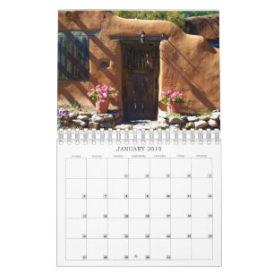 new mexico liggande kalender