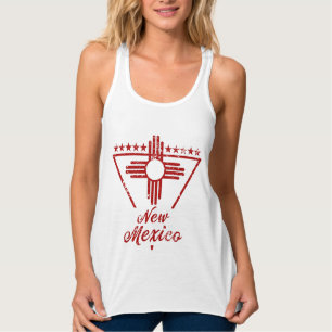 New mexico linne med racerback