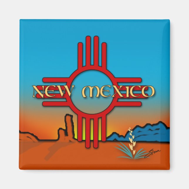 New mexico magnet (Framsidan)