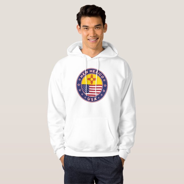 New Mexico, New Mexico t-shirt,legging Hoodie (Hel framsida)