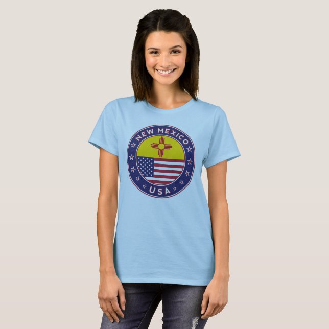 New Mexico, New Mexico t-shirt,legging T Shirt (Hel framsida)