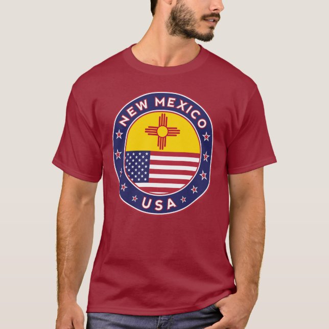 New mexico, New mexico t-shirt,mullig T Shirt (Framsida)