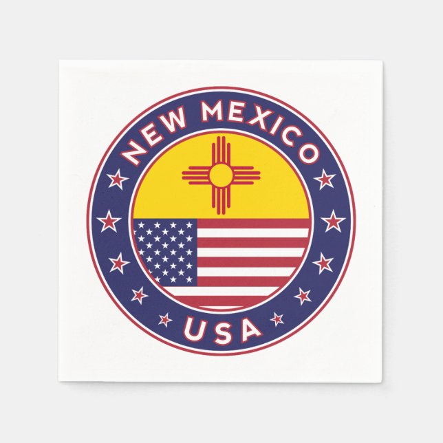 New mexico pappersservett (Framsidan)