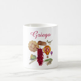 New Mexico Red Chile Pinõn Zia Varm luftballong Kaffemugg