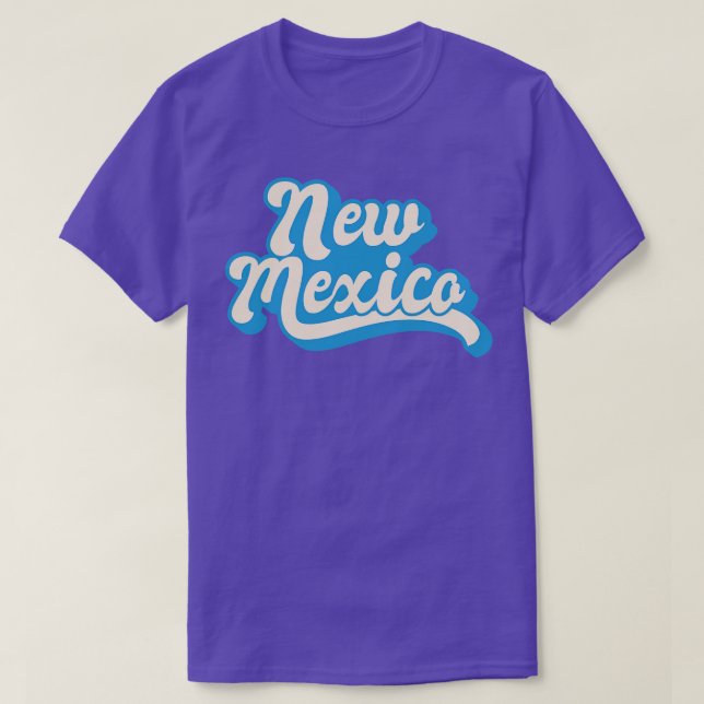 New mexico Retro T Shirt (Design framsida)