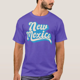 New mexico Retro T Shirt