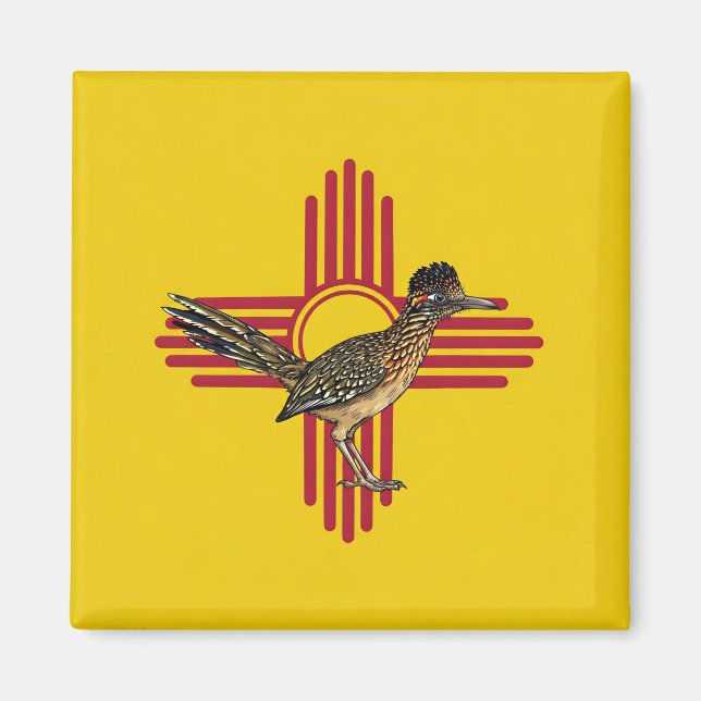New Mexico Road Runner  Magnet (Framsidan)