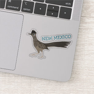 NEW MEXICO Roadrunner Bird Färgpenna Art Klistermärken