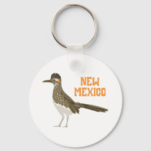 New mexico Roadrunner Nyckelring