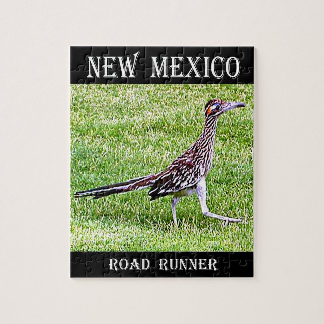 New mexico Roadrunner Pussel (Vertikal)