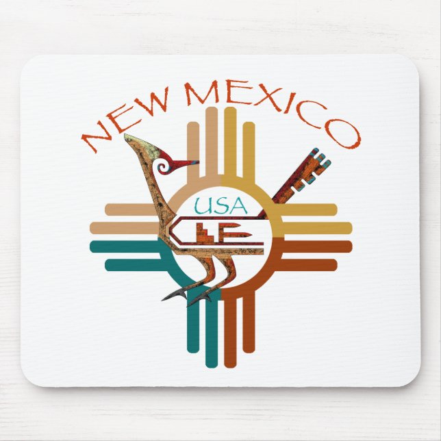 New mexico Roadrunner & Zia Musmatta (Framsidan)