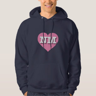 New mexico Rosa Heart - I kärlek NM Hoodie