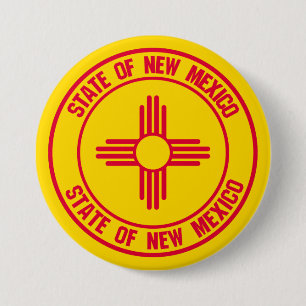 new mexico Round Emblem Knapp
