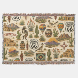 New Mexico Route 66 Ökenavdrift Filt
