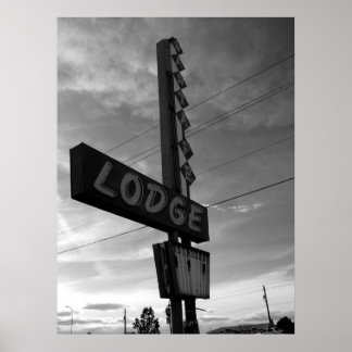 New mexico-rutt 66 tecken poster