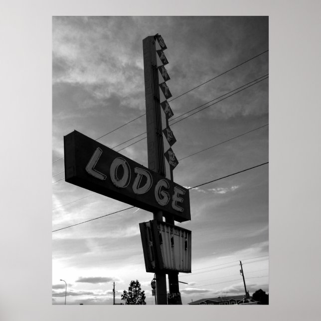 New mexico-rutt 66 tecken poster (Framsidan)