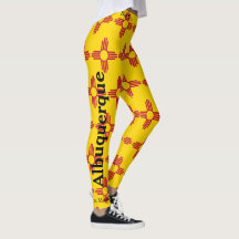 New mexico Santa Fe Leggings Women's Running Byxor
