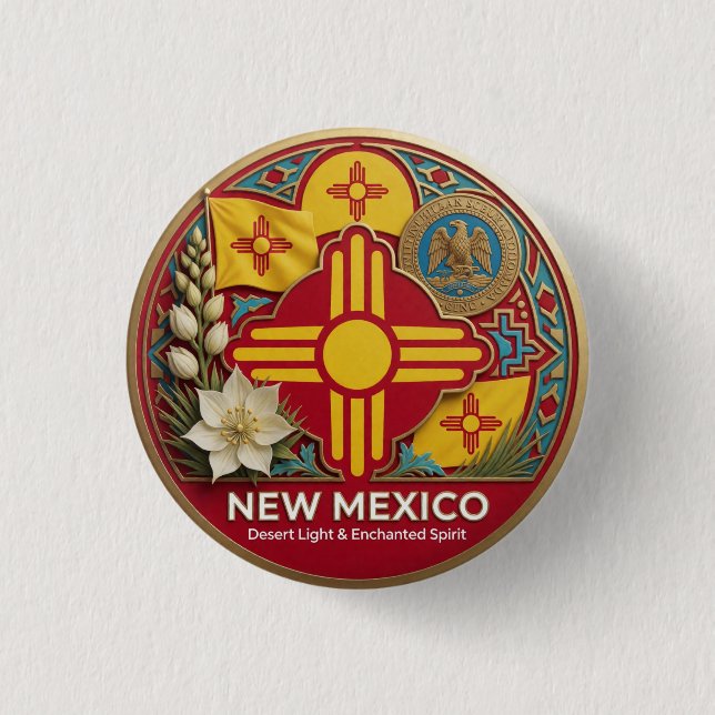 New Mexico Southwest State Heritage 🌵 Knapp (Framsida)