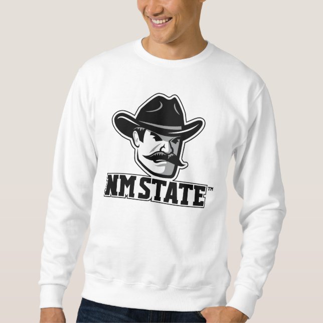 New Mexico State Aggies Lång Ärmad Tröja (Framsida)