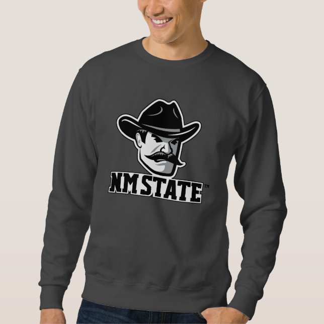 New Mexico State Aggies Lång Ärmad Tröja (Framsida)