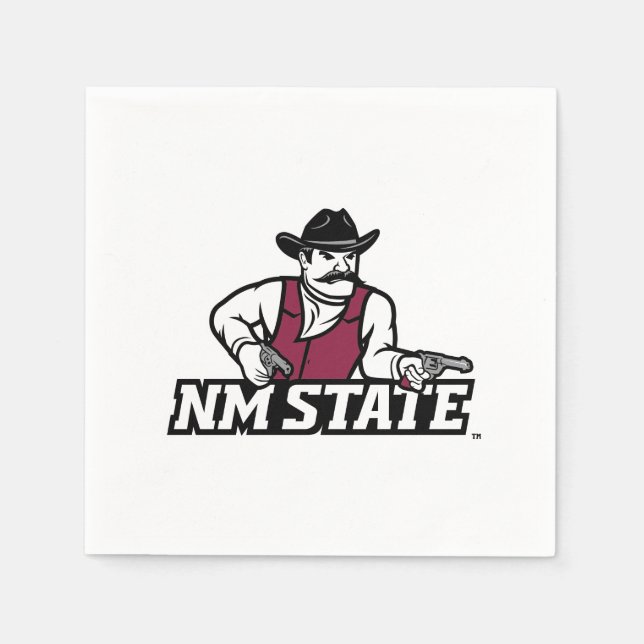 New Mexico State Aggies Pappersservett (Framsidan)