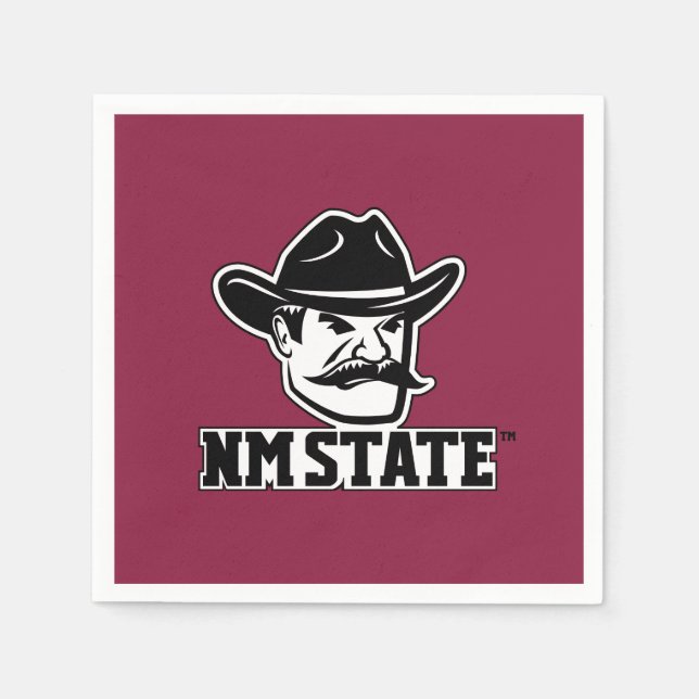 New Mexico State Aggies Pappersservett (Framsidan)