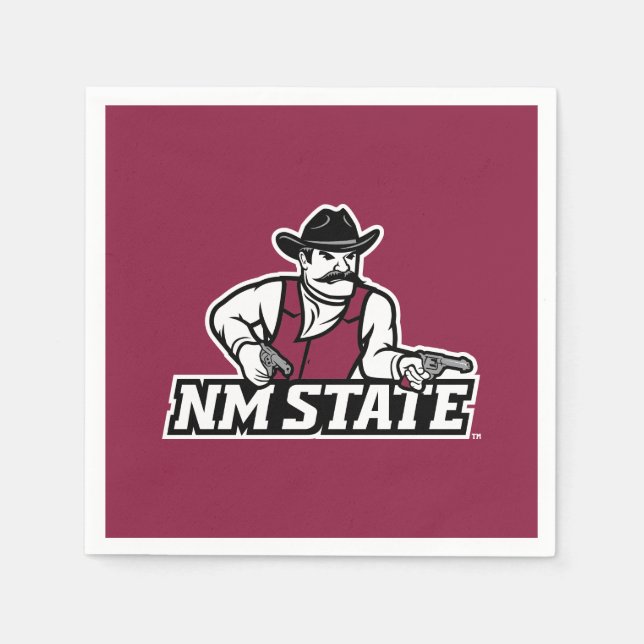 New Mexico State Aggies Pappersservett (Framsidan)