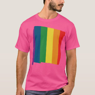 New mexico State Rainbow T Shirt