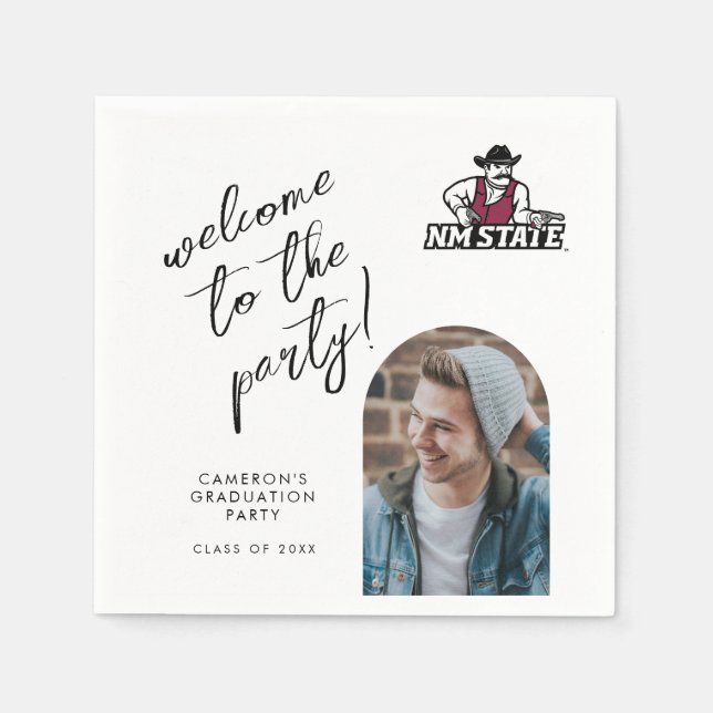 New Mexico State University Graduation Pappersservett (Framsidan)