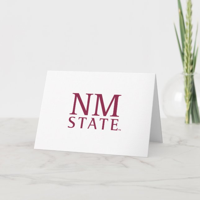 New Mexico State University:s examen Kort (Framsida)