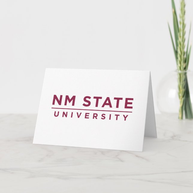 New Mexico State University:s examen Kort (Framsida)